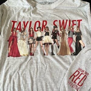 Taylor Swift Red Era Long Sleeve Shirt